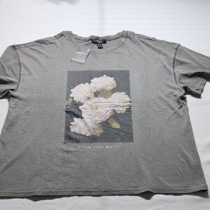 Forever 21 Gray T-Shirt